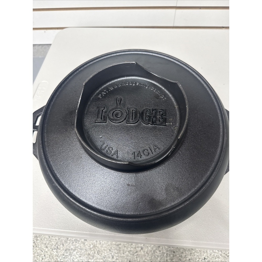 NEW Lodge Cast Iron 14 Inch Wok Skillet Model# 14CIA **Wok Only** See Pics NEW - Picture 10 of 14